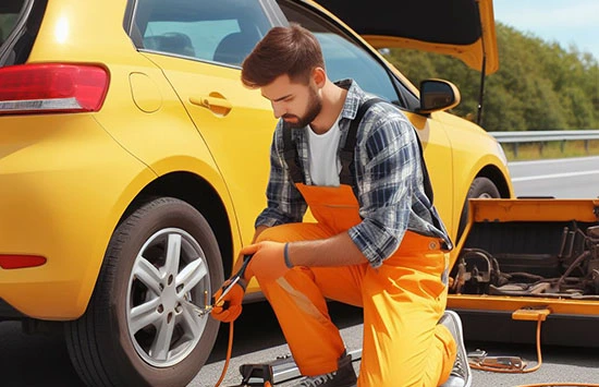 Drobne naprawy na drodze Śląsk — Pomoc całodobowa.