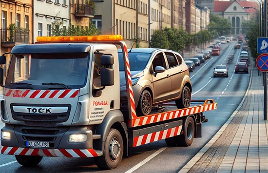 Laweta i pomoc drogowa w Katowicach