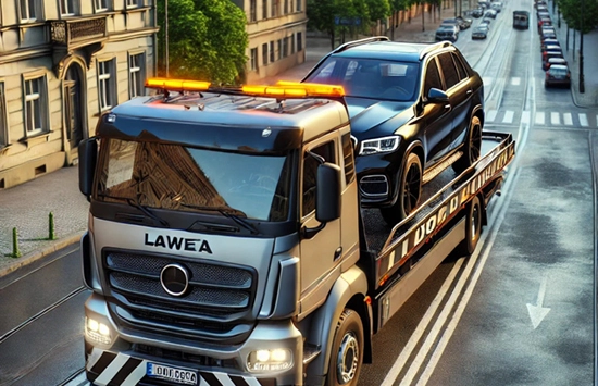 Usługi lawetą w Mikołowie — Bezpieczny transport pojazdów