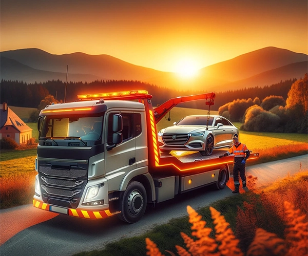 Laweta Kłobuck 24h — Tania i całodobowa pomoc drogowa.