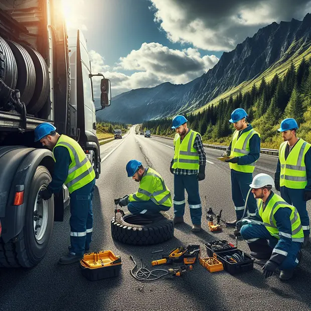 Pomoc drogowa TIR Śląsk.