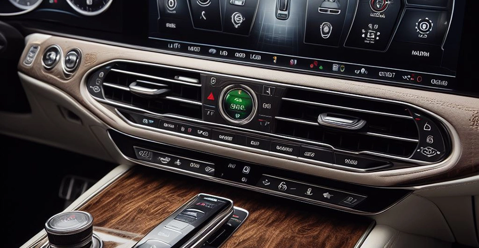 Układy sterujące w samochodzie.